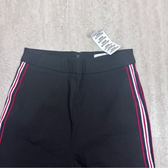 Urban Outfitters black pants with side red stripes small - Picture 3 of 13